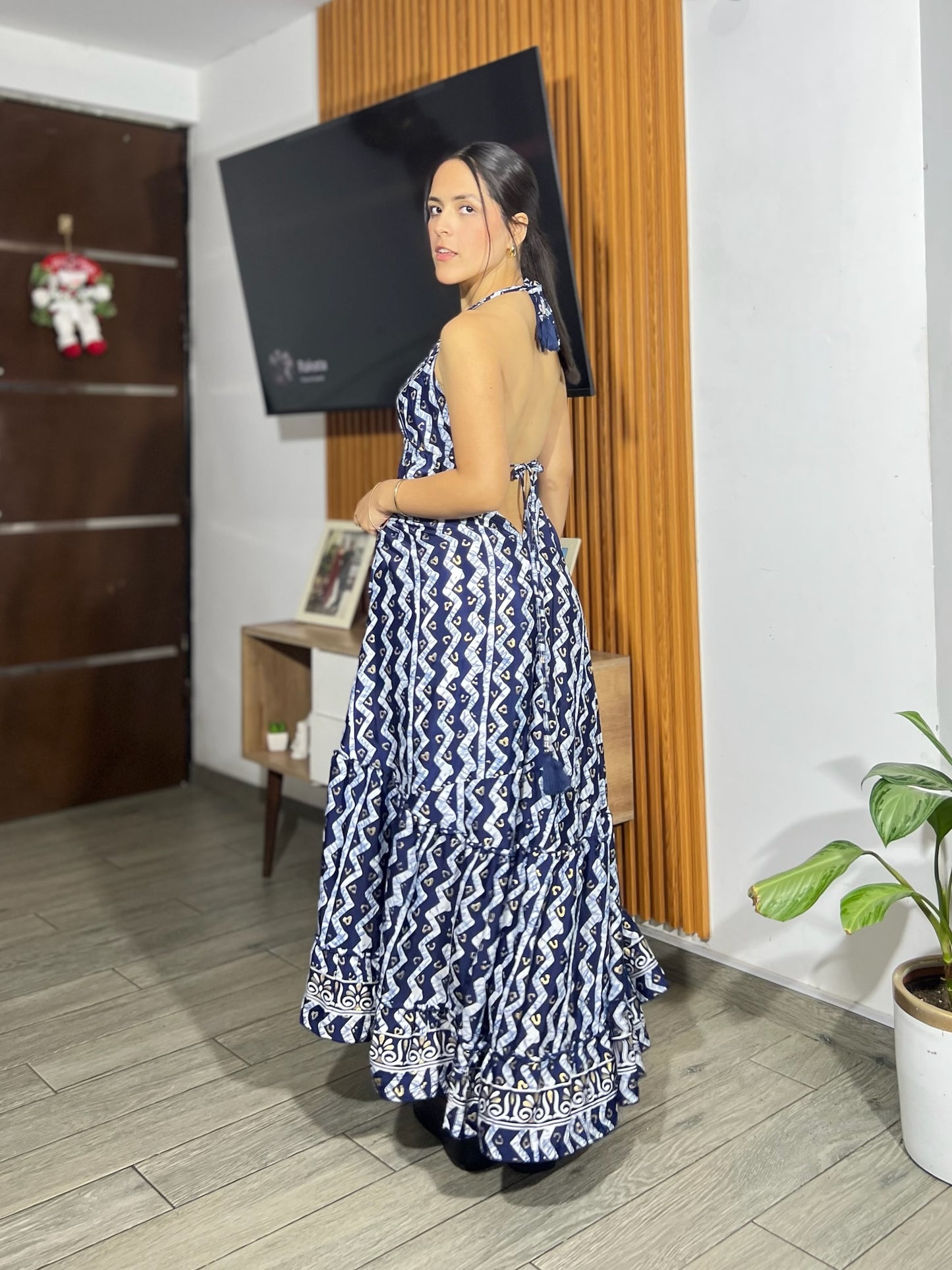 Vestido Alisha - Azul