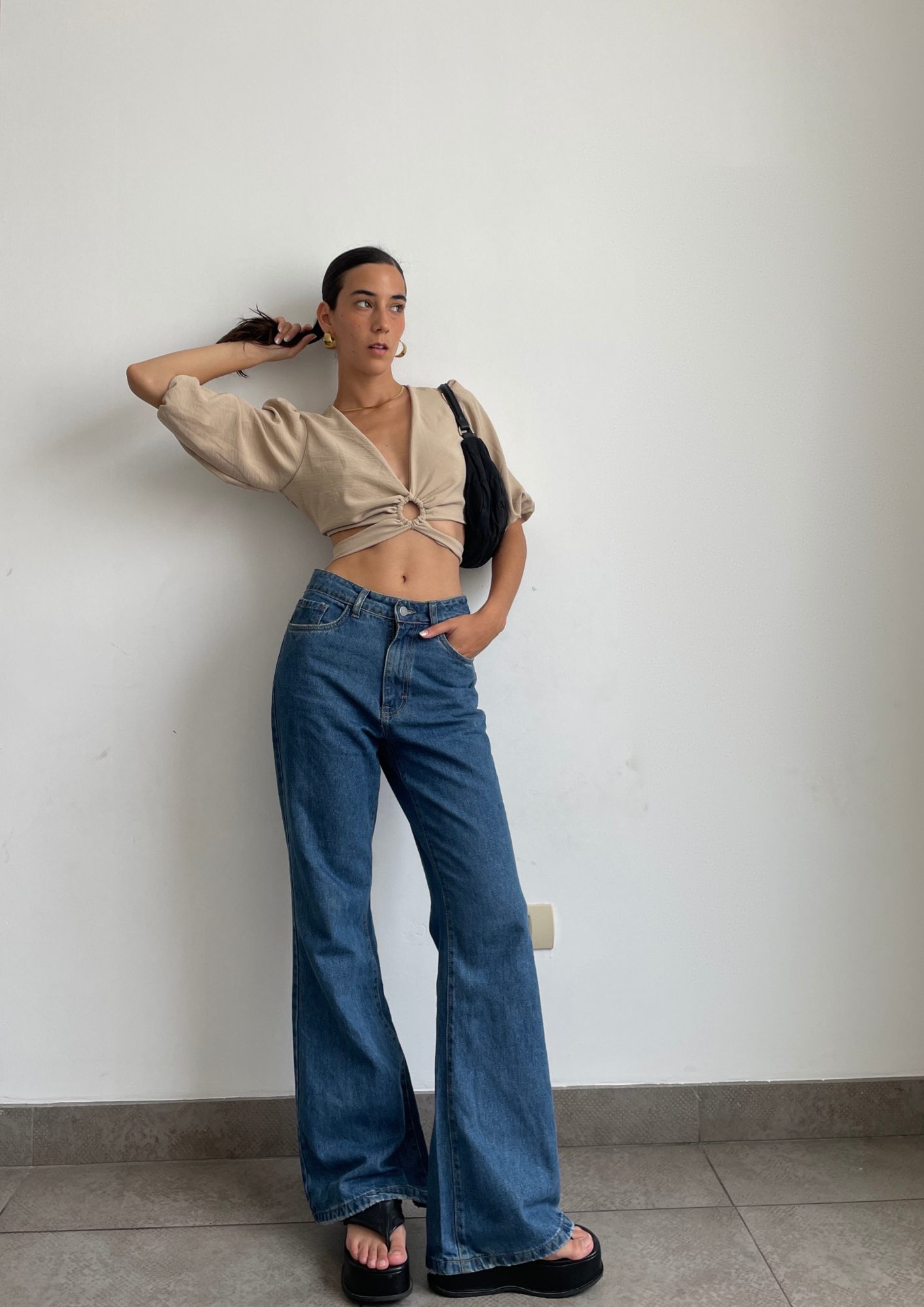 Blusa Stella - Beige