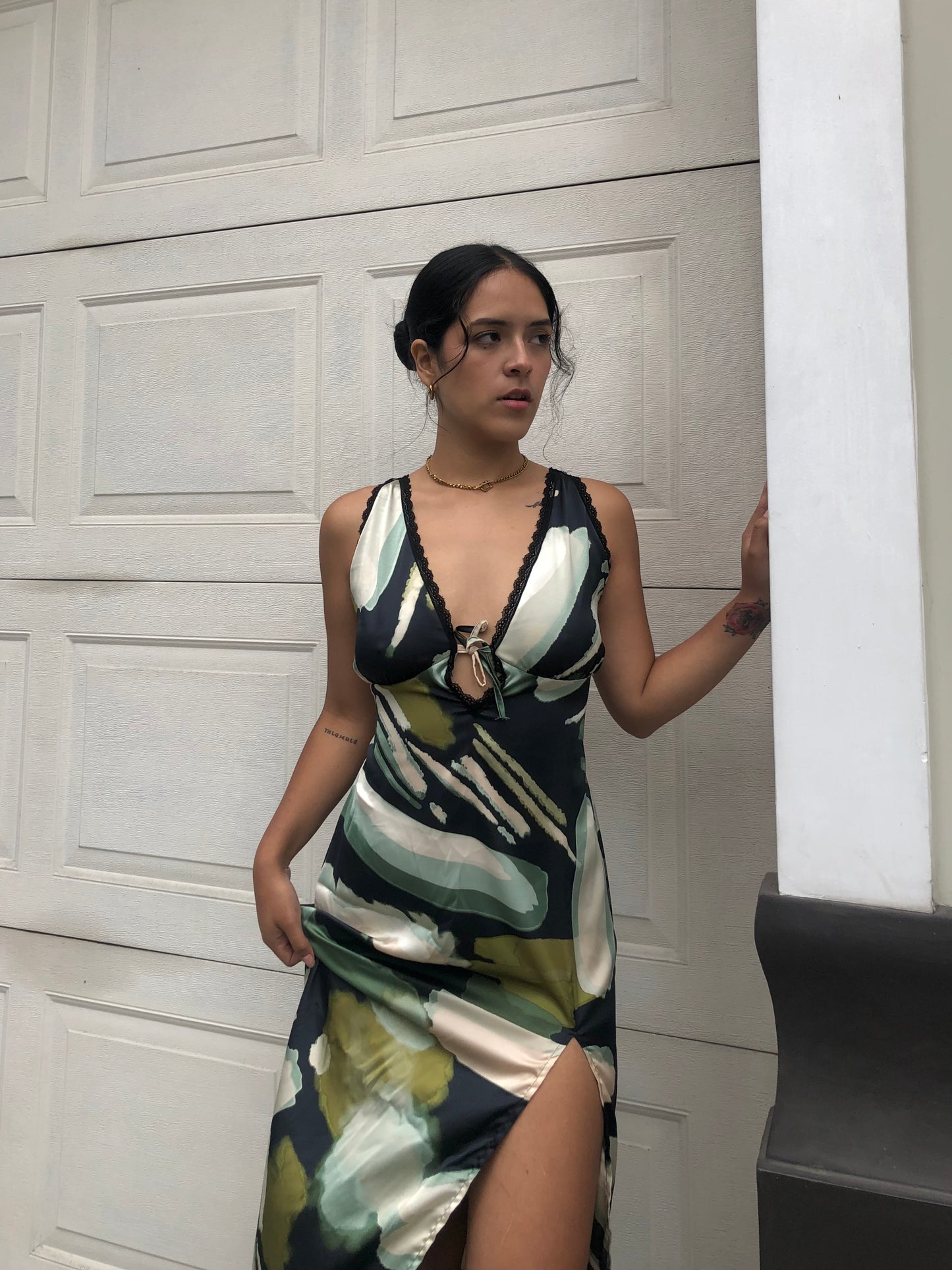 Olivia dress - Verde