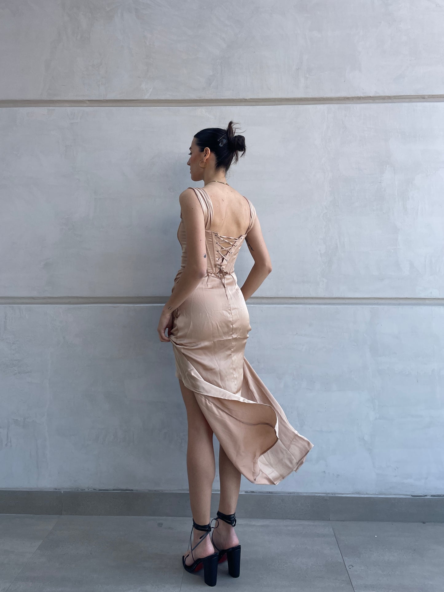 Kim dress - Champagne