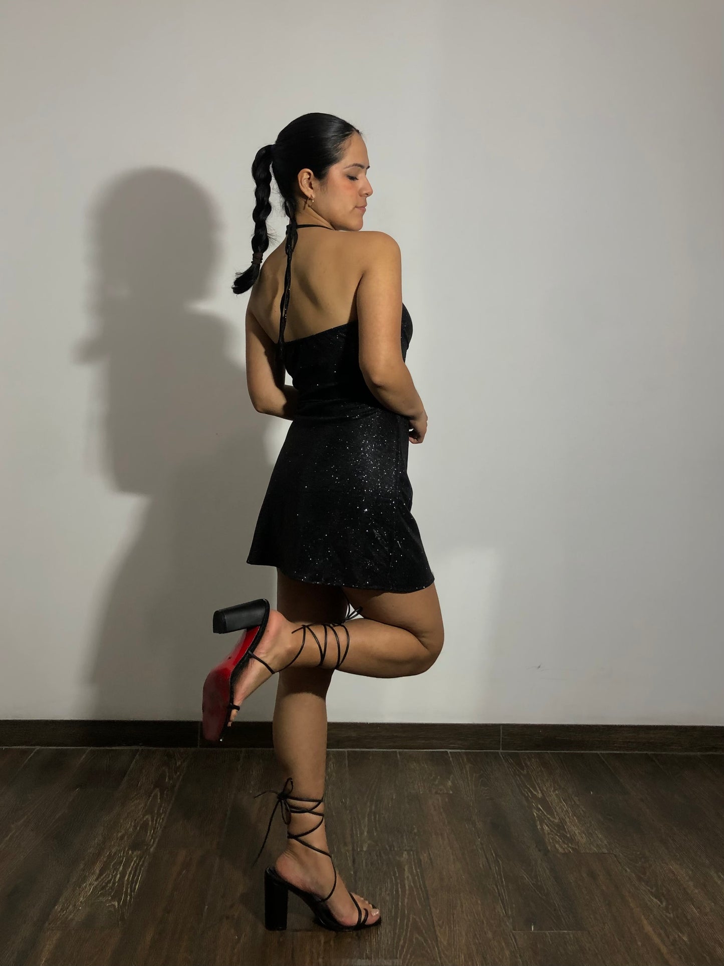 Monique dress - Negro