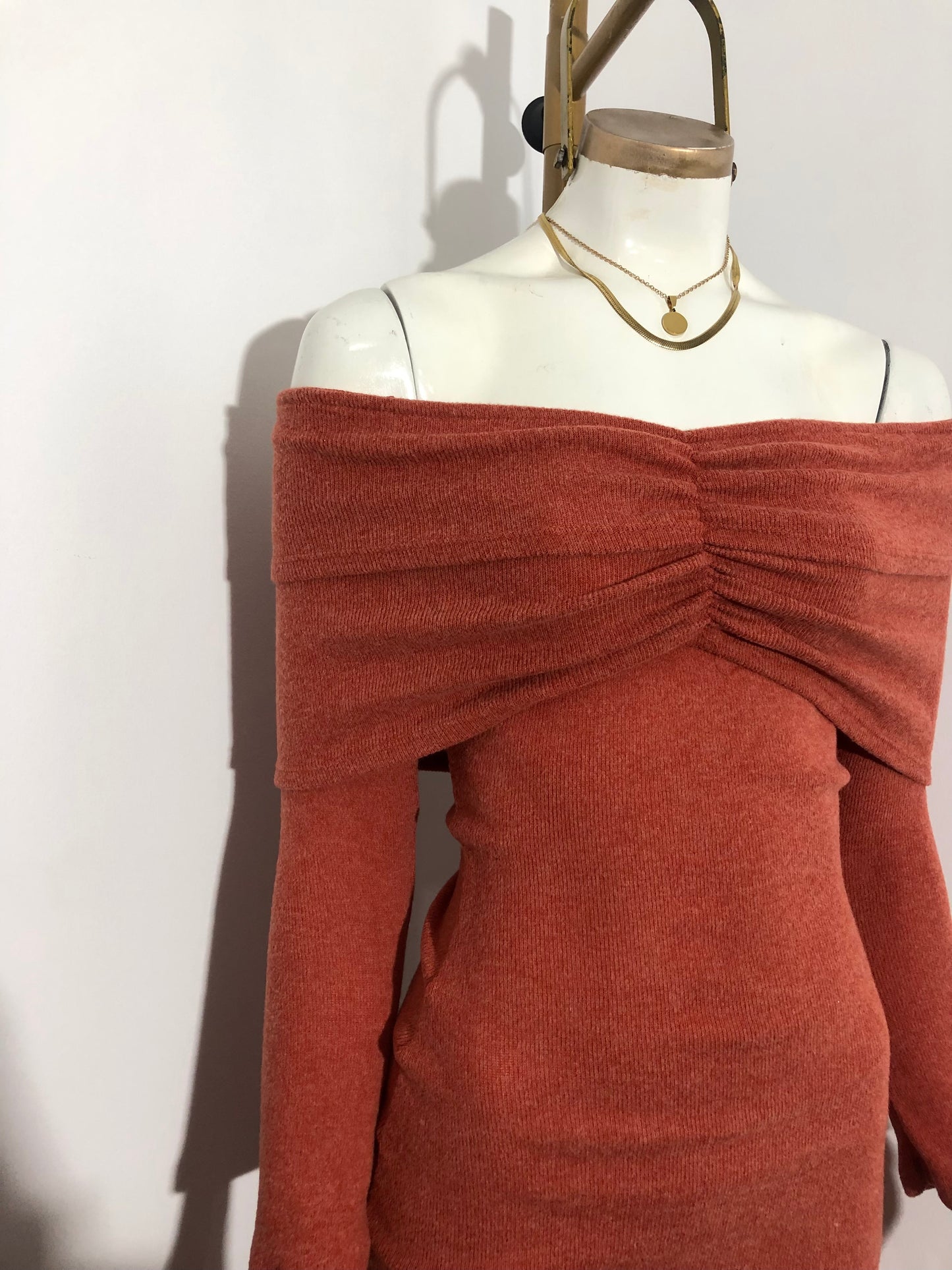 Aurora dress - Terracota