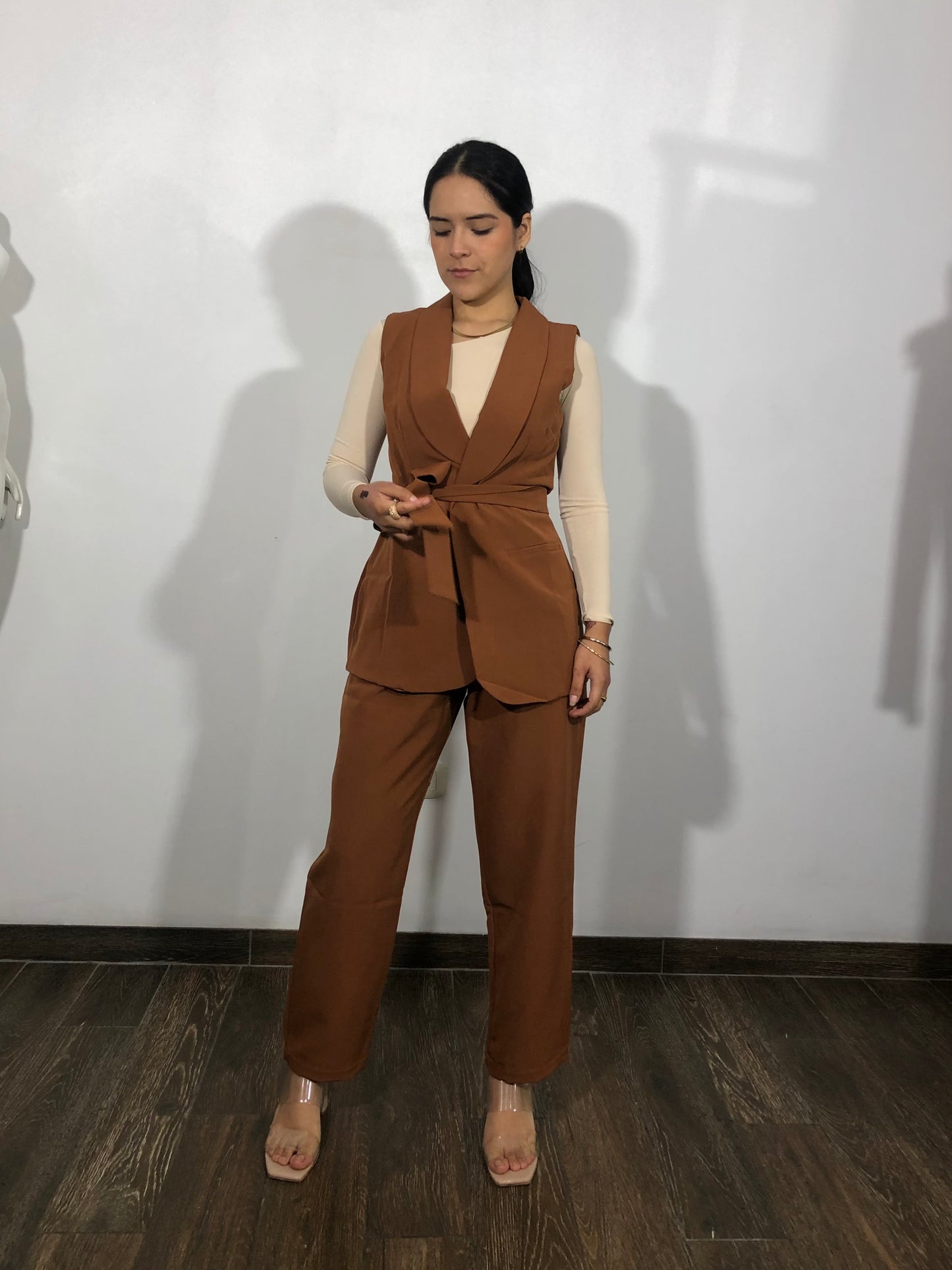 Adelle set - Camel