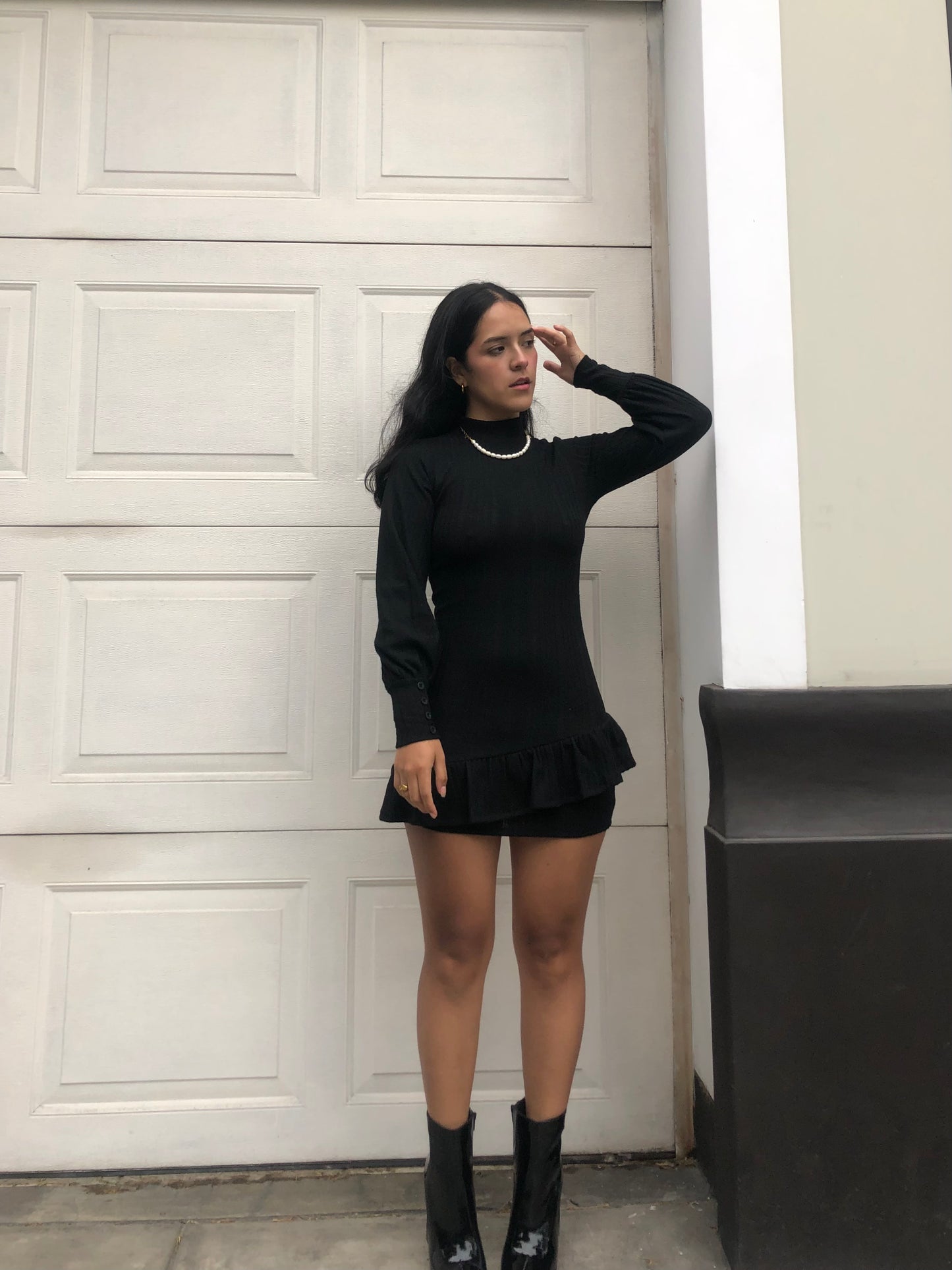 Martina dress - Negro