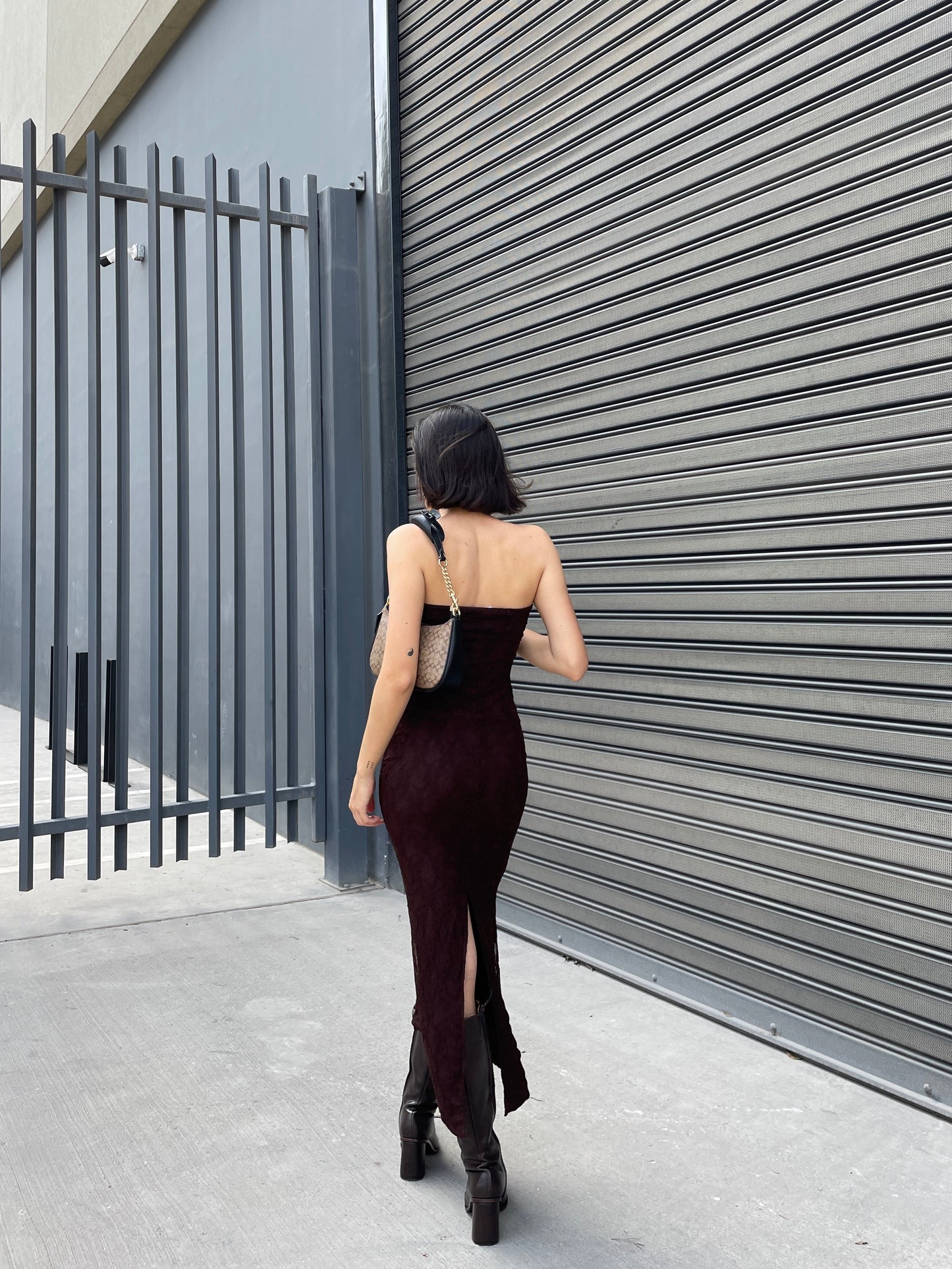 Serena dress - Café