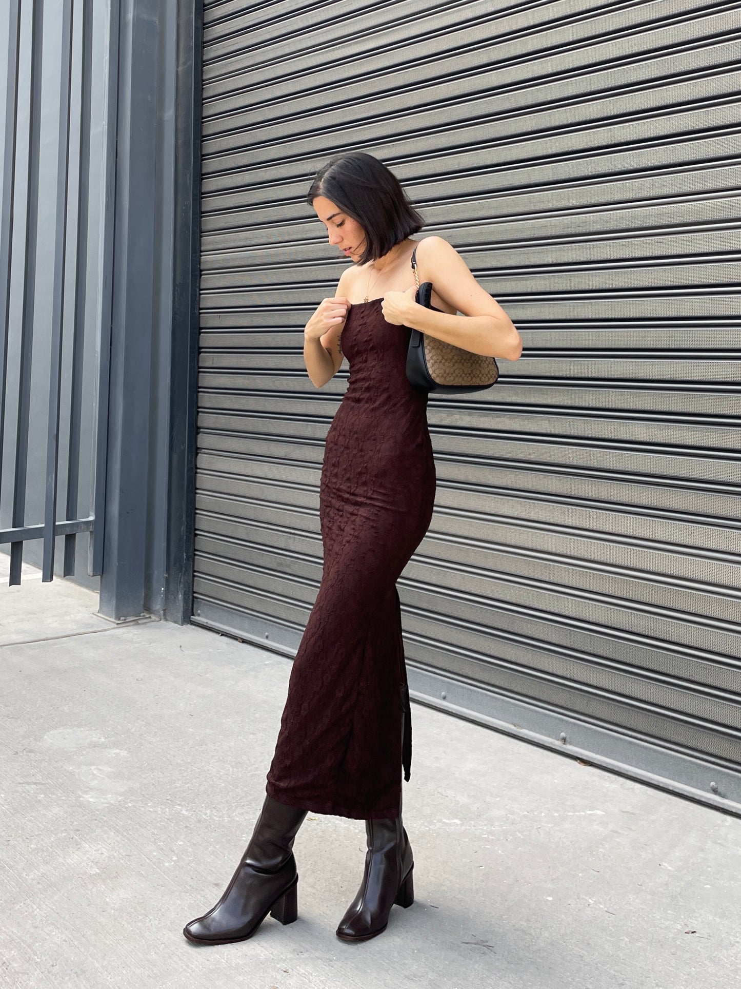 Serena dress - Café
