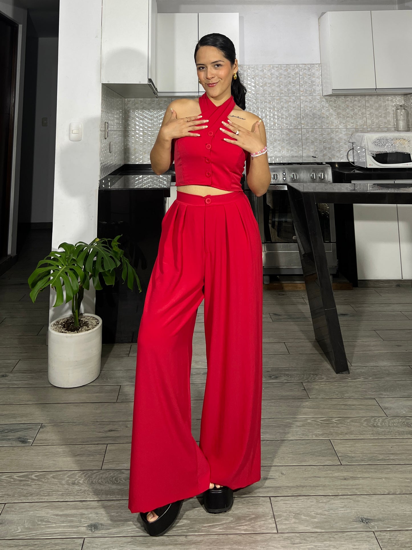 Conjunto Miranda - Rojo