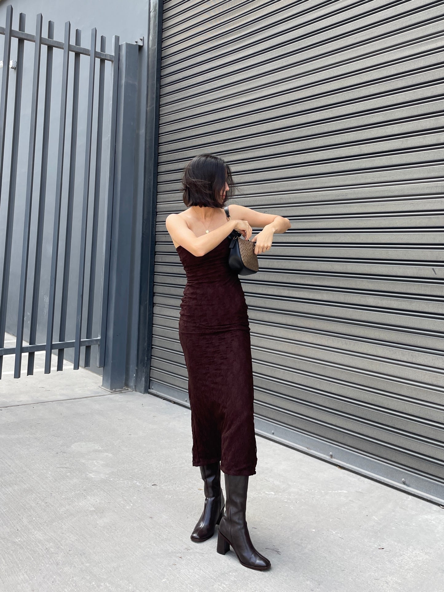 Serena dress - Café