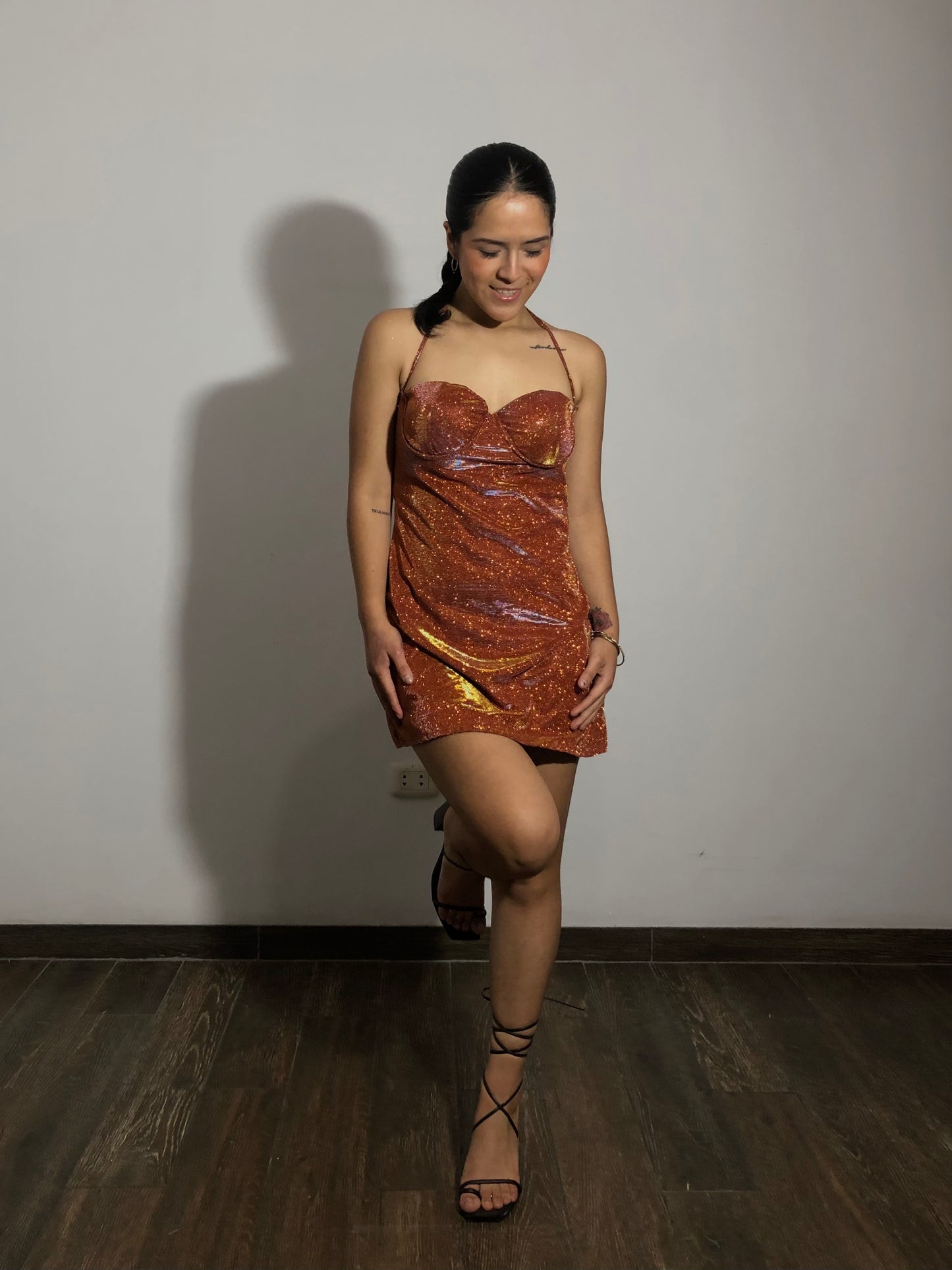 Monique dress - Naranja