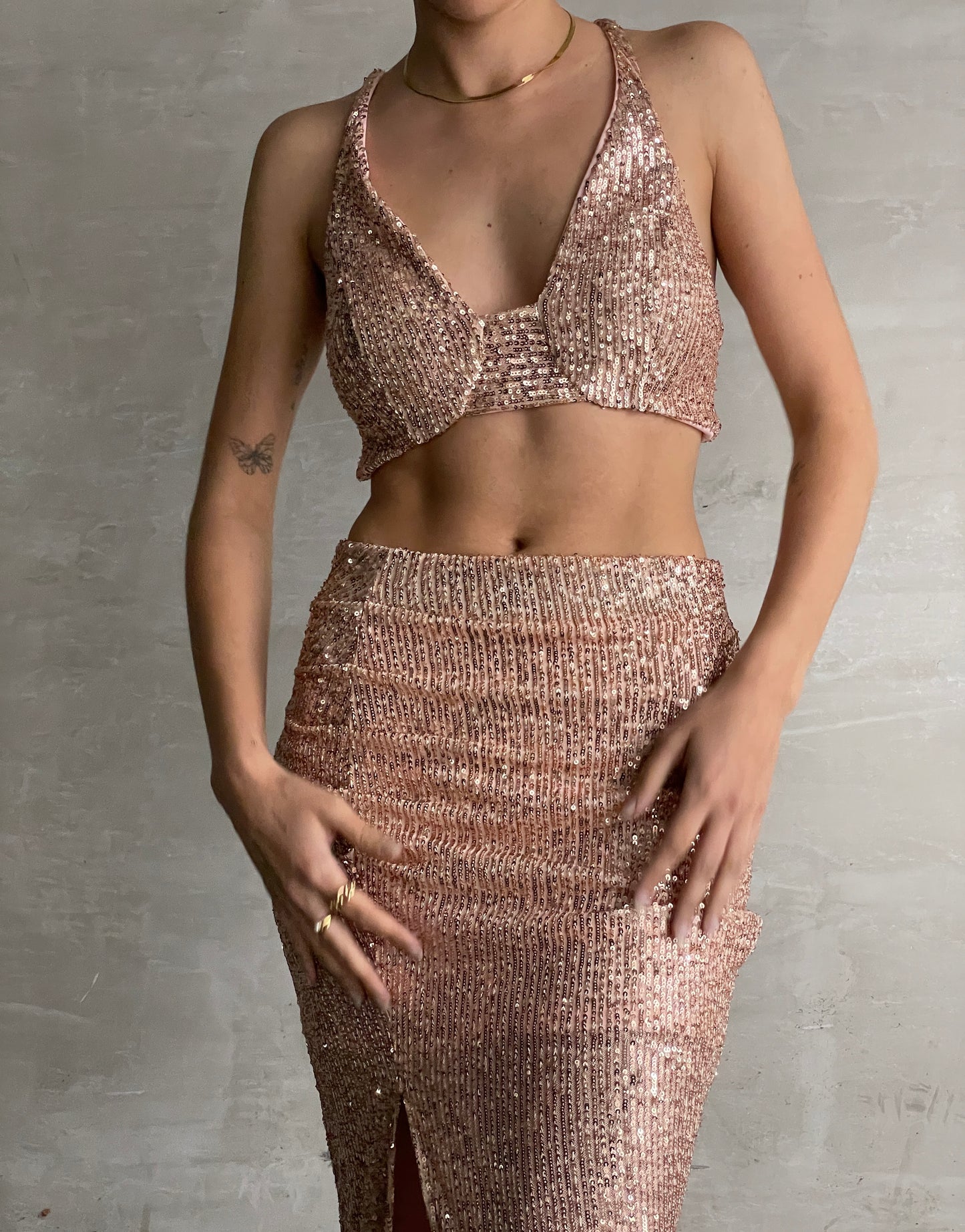 Paris set - Rosegold