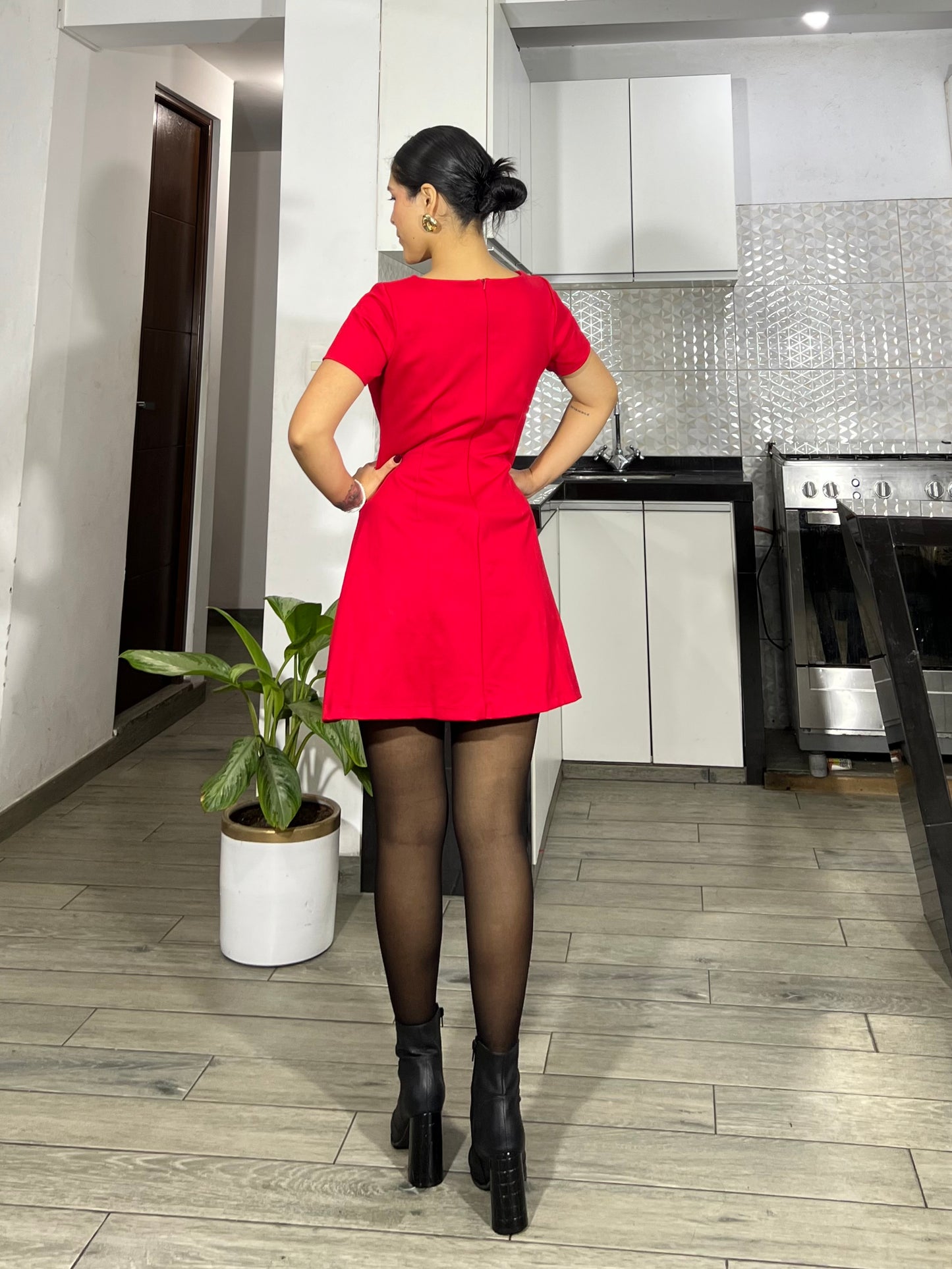 [NEW] Vestido Matilda - Rojo