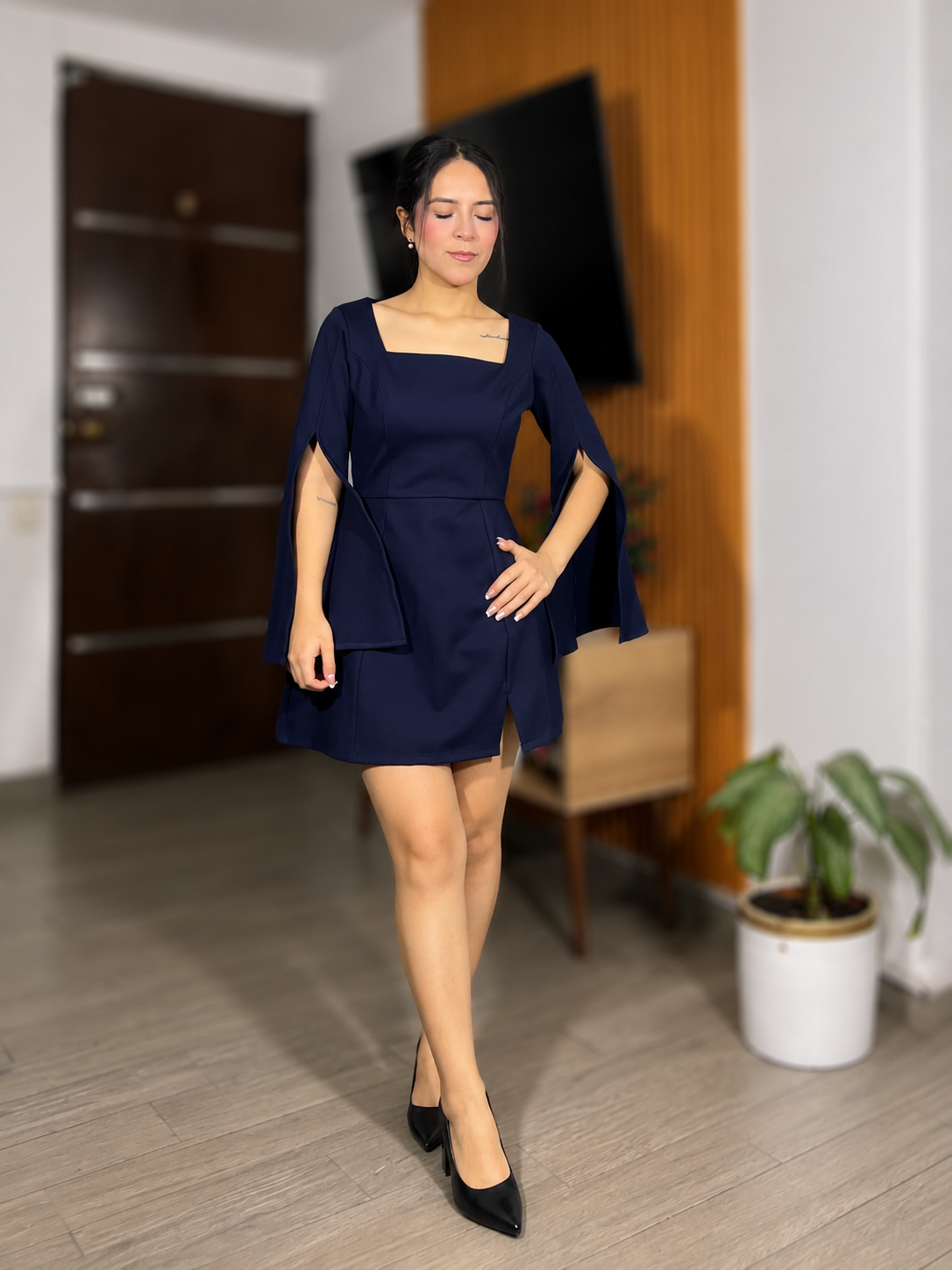 Vestido Fabiola - Azul