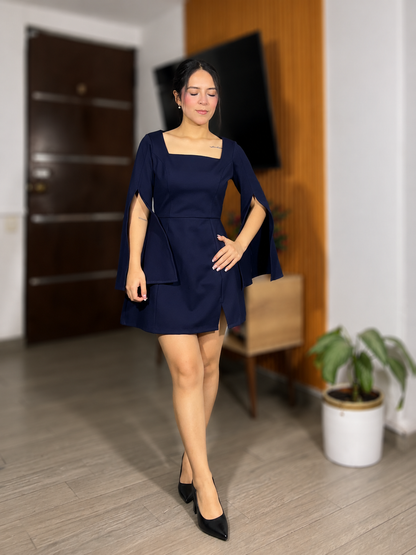 Vestido Fabiola - Azul