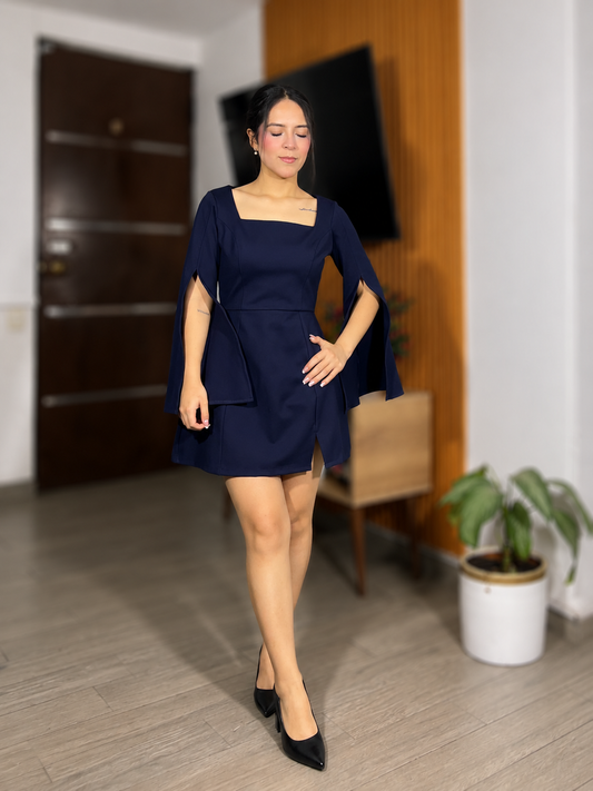 Vestido Fabiola - Azul