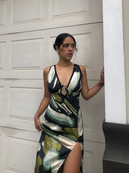 Olivia dress - Verde