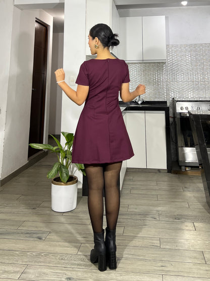 [NEW] Vestido Matilda - Vino