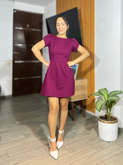 [NEW] Vestido Saddie - Vino