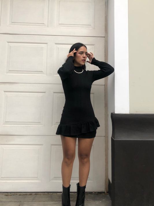 Martina dress - Negro