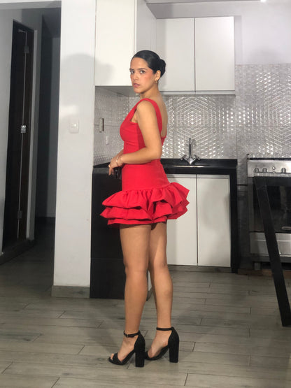 [NEW] MAGGIE DRESS - ROJO