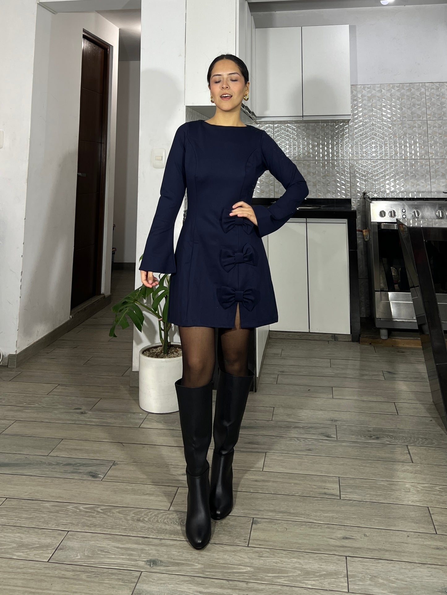 [NEW] Vestido Triana - Azul Marino