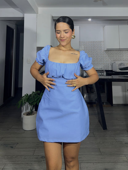 [NEW] LEONOR DRESS - CELESTE