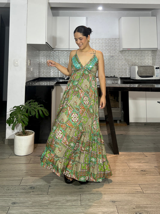 [NEW] VESTIDO ALISHA - KIWI