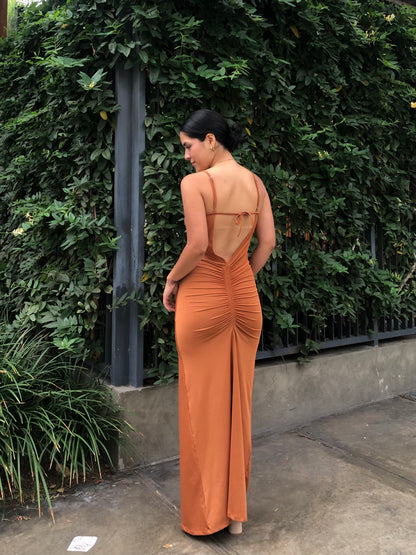 Vestido Monna - Camel