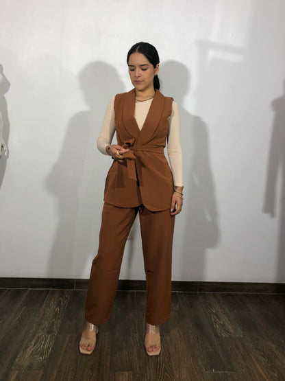 Adelle set - Camel