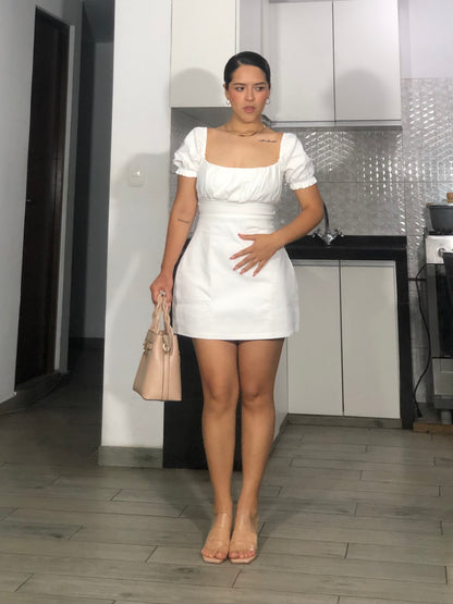 [NEW] LEONOR DRESS - BLANCO
