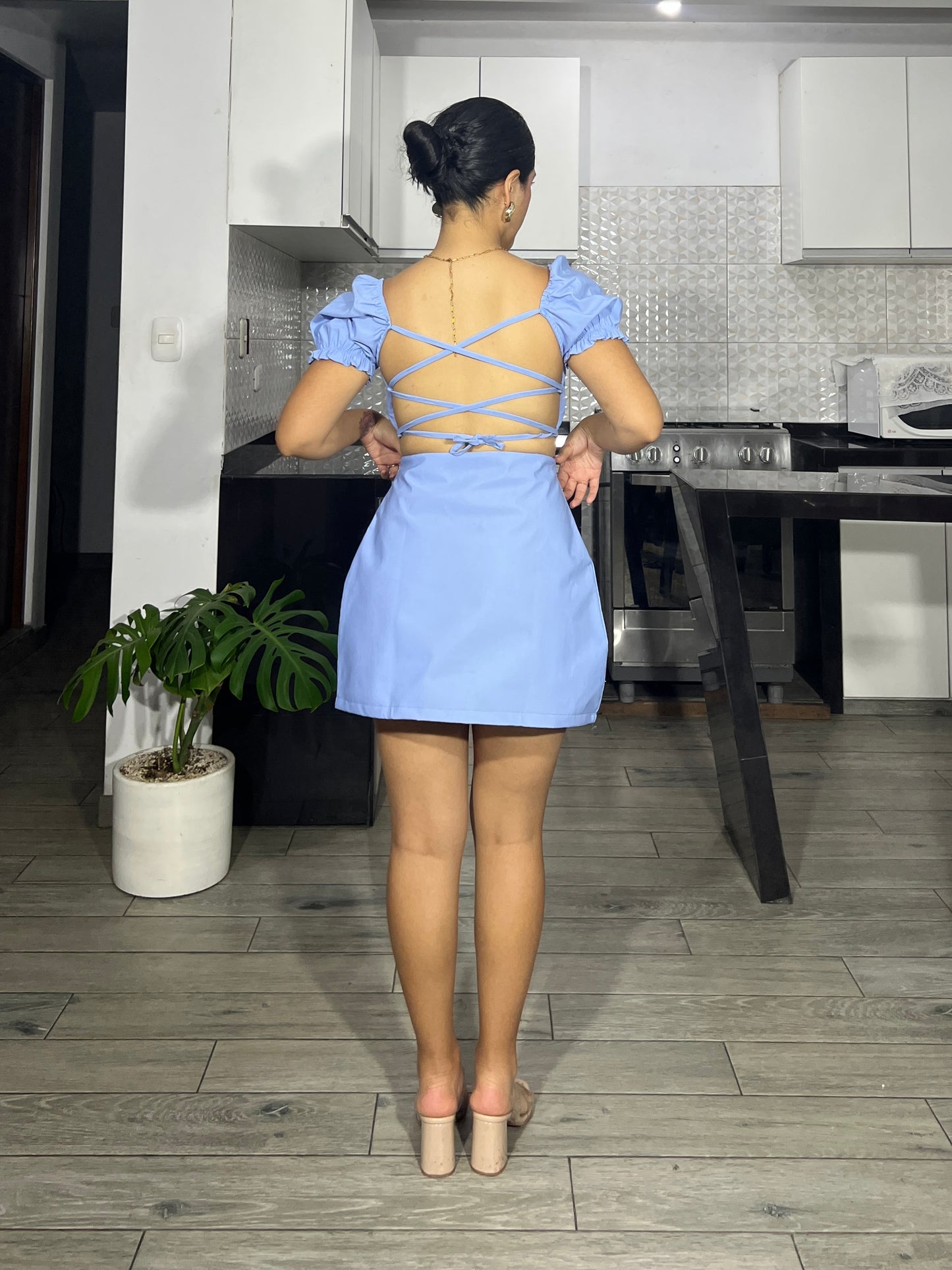 [NEW] LEONOR DRESS - CELESTE