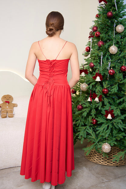 Vestido Isabella - Rojo