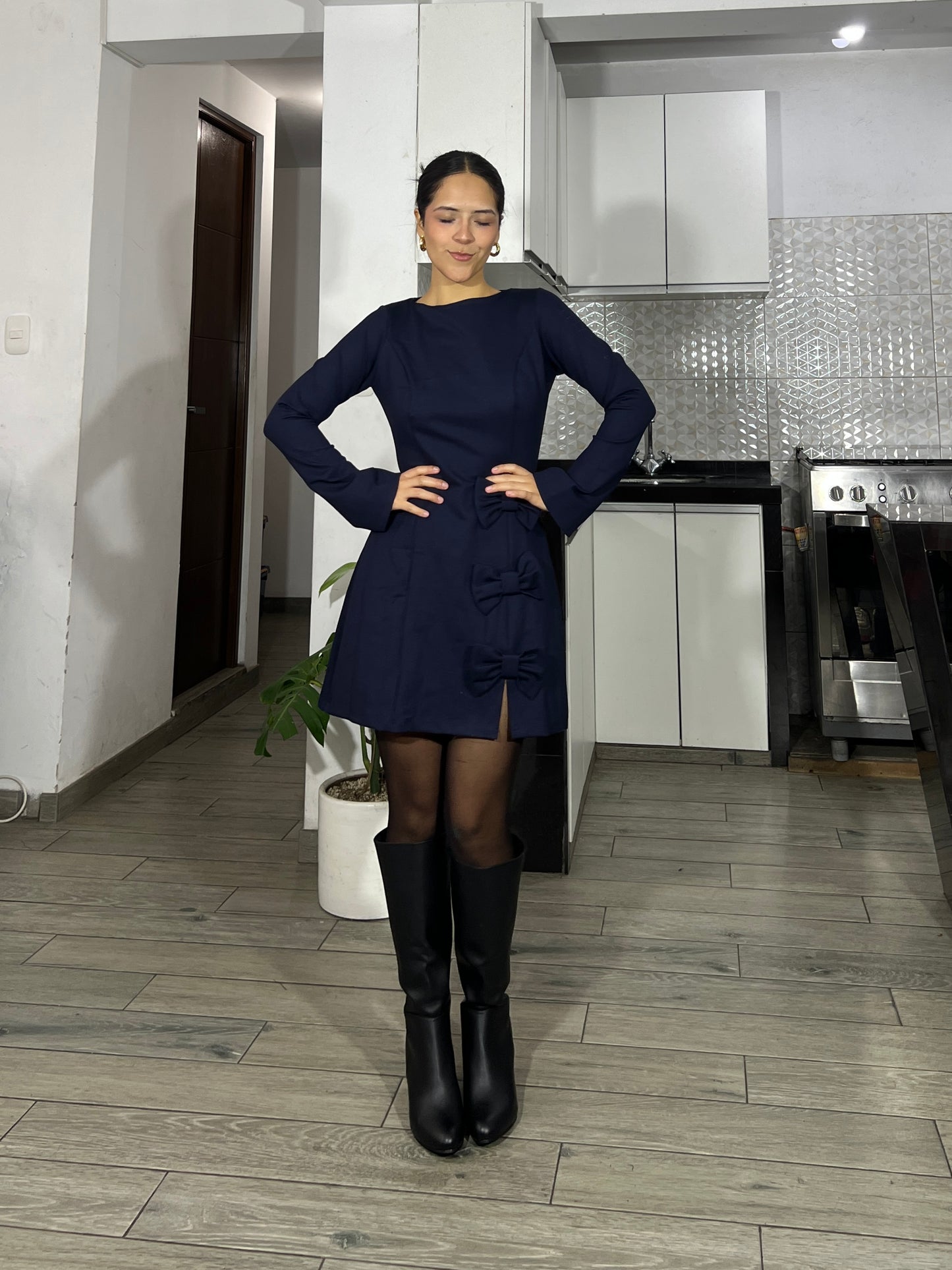 [NEW] Vestido Triana - Azul Marino