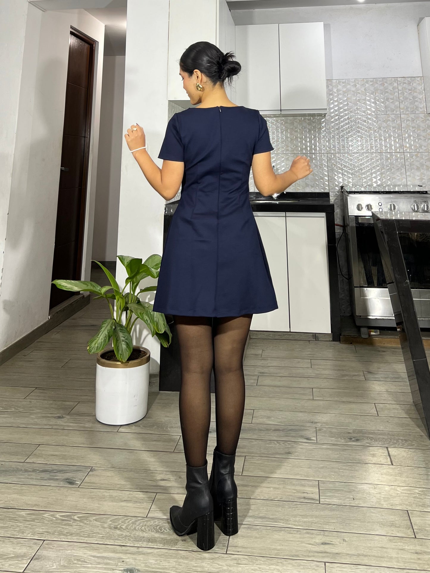 [NEW] Vestido Matilda - Azul Marino