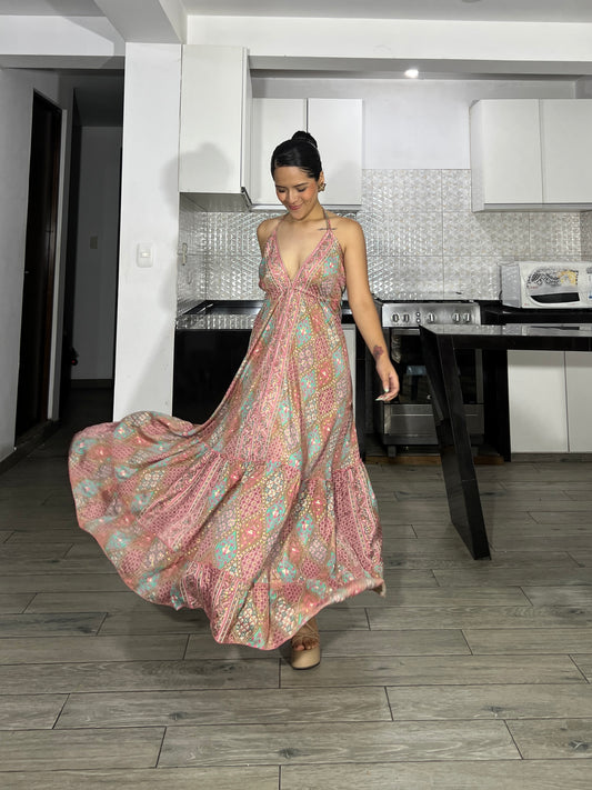 [NEW] VESTIDO ALISHA - ROSA
