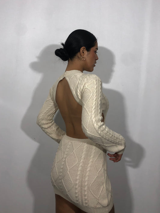 Vestido Marbella - Hueso