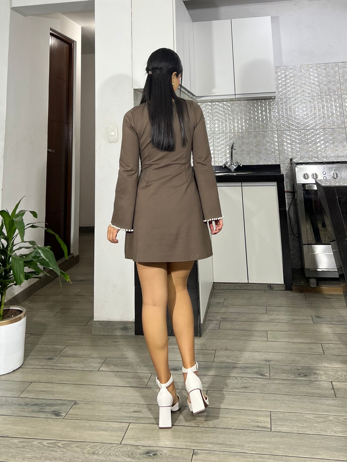 [NEW] Vestido Alicia - Chocolate