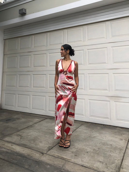 Olivia dress - Rosa