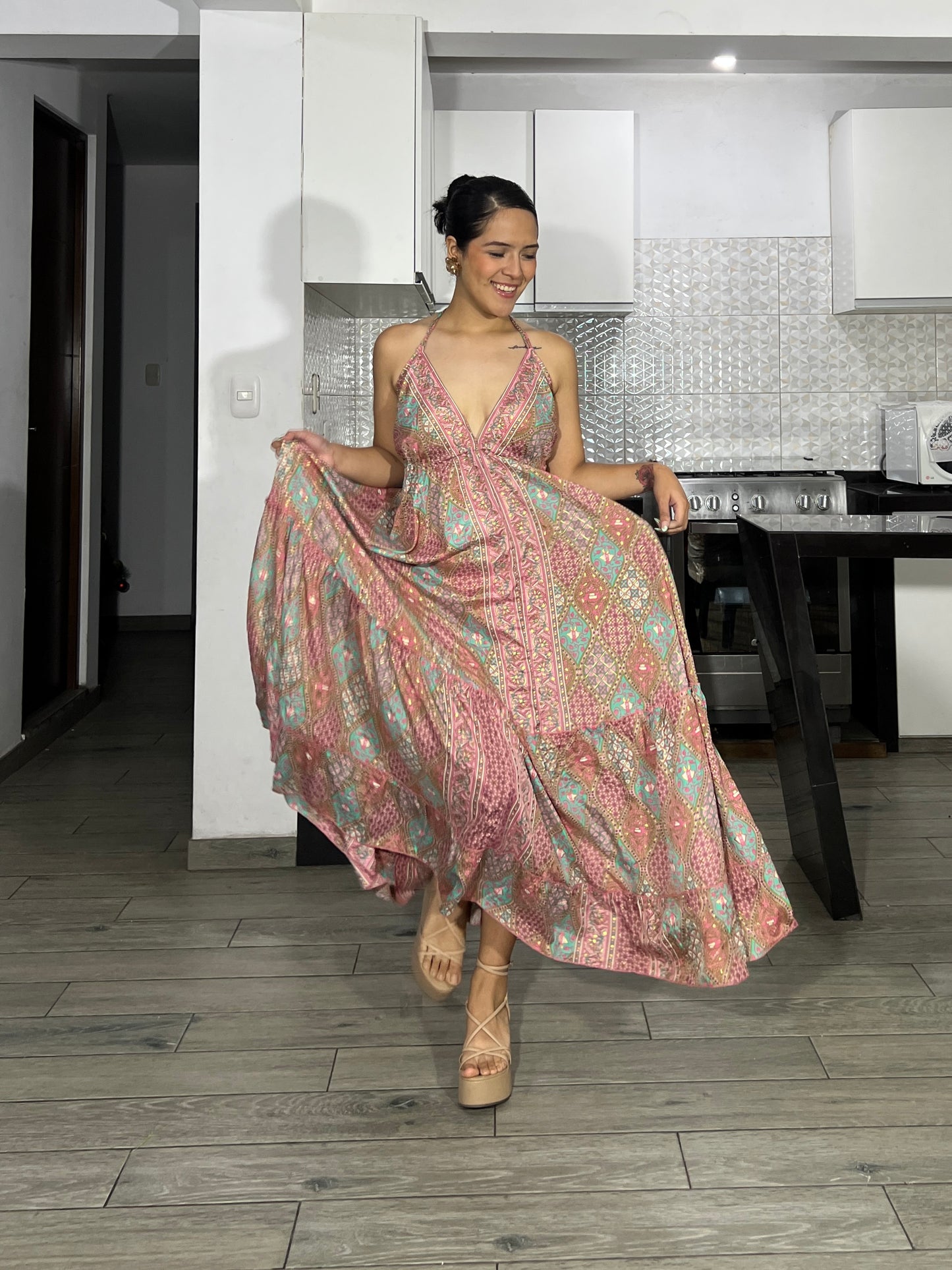 [NEW] VESTIDO ALISHA - ROSA