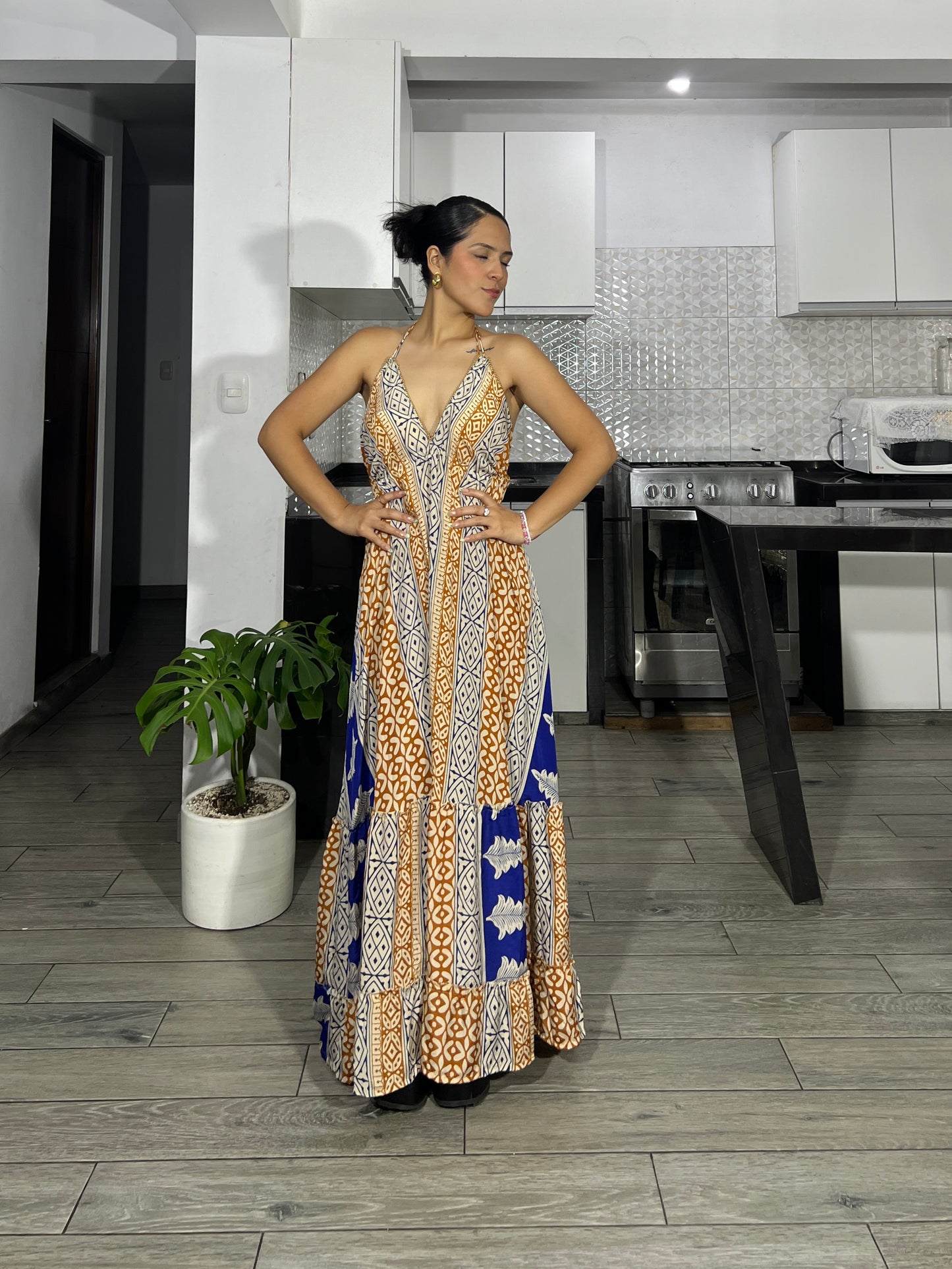[NEW] VESTIDO ALISHA - MANDARINA