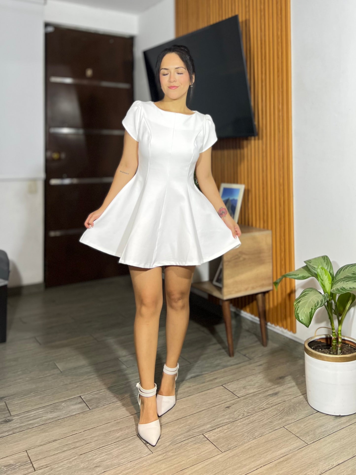 Vestido Samantha - Blanco