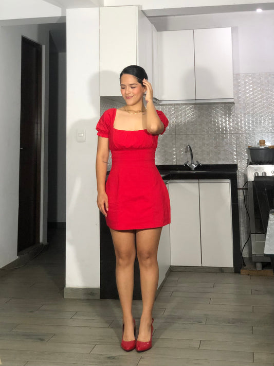 [NEW] LEONOR DRESS - ROJO
