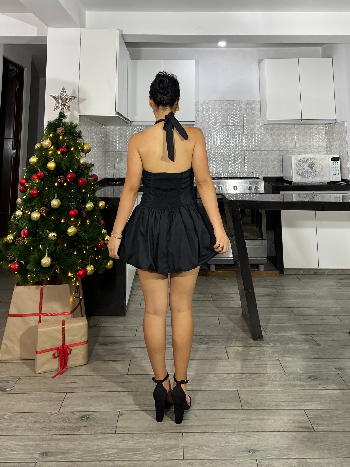 [NEW] GAIA DRESS - NEGRO