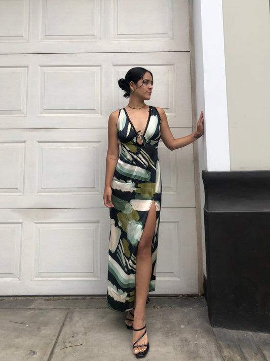 Olivia dress - Verde