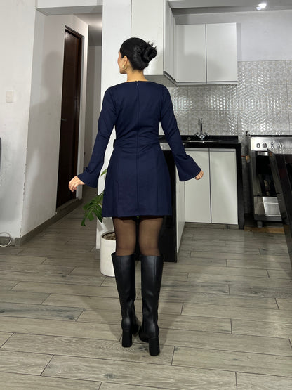 [NEW] Vestido Triana - Azul Marino