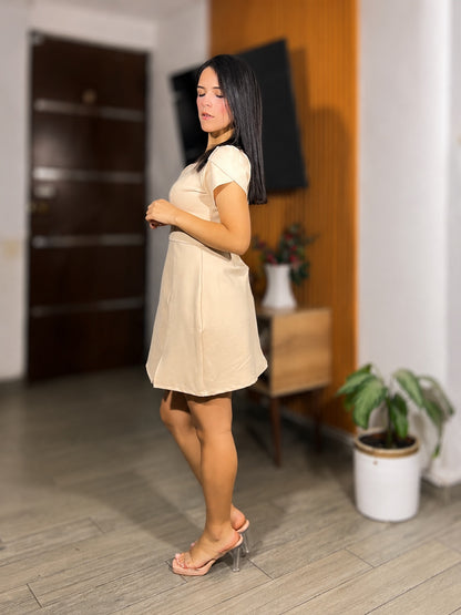 Vestido Giorgia - Beige
