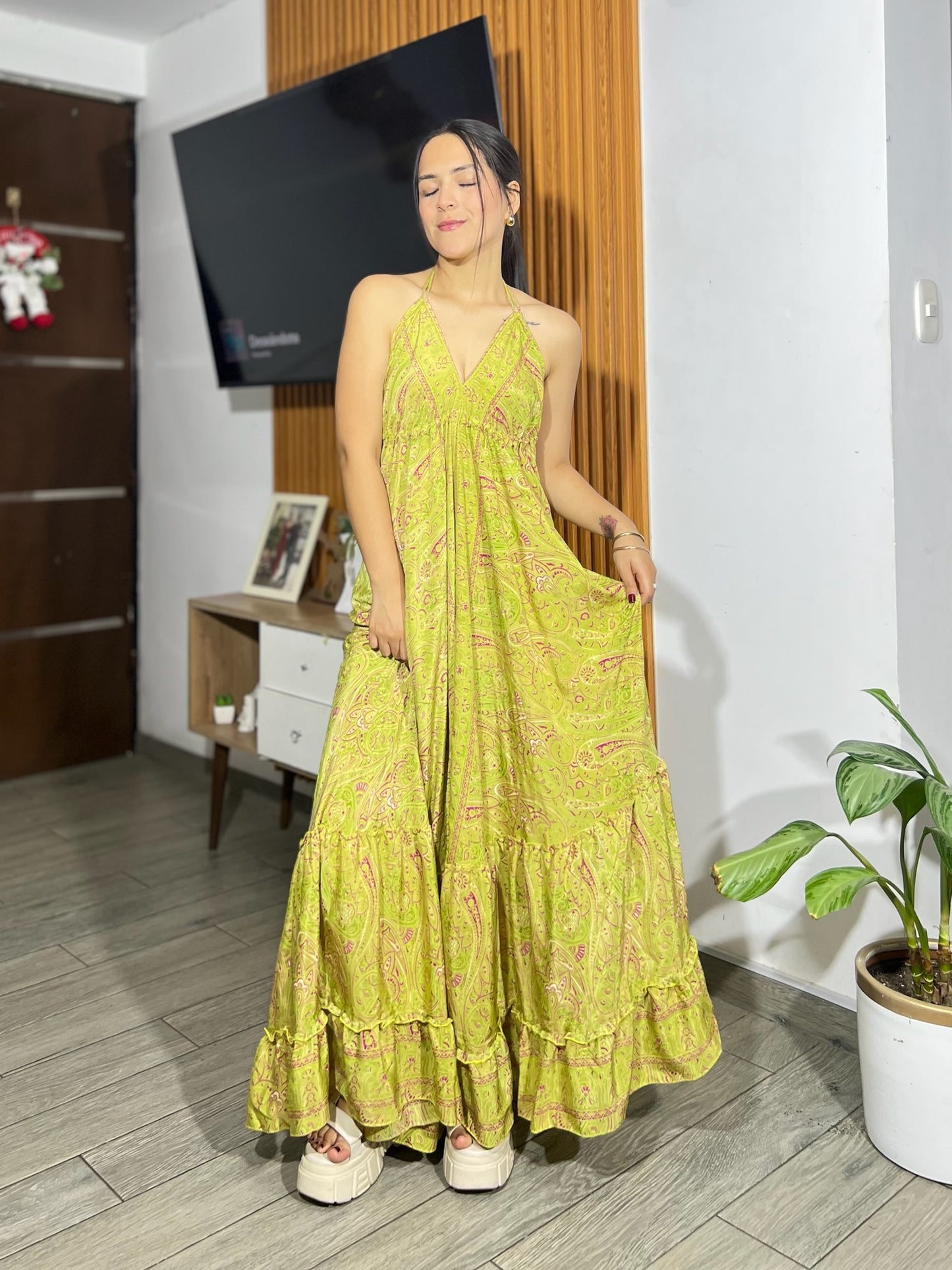 Vestido Alisha - Kiwi