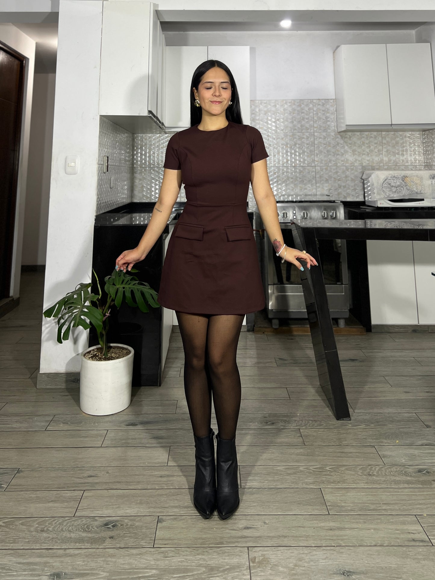 [NEW] Vestido Cayetana - Mocca