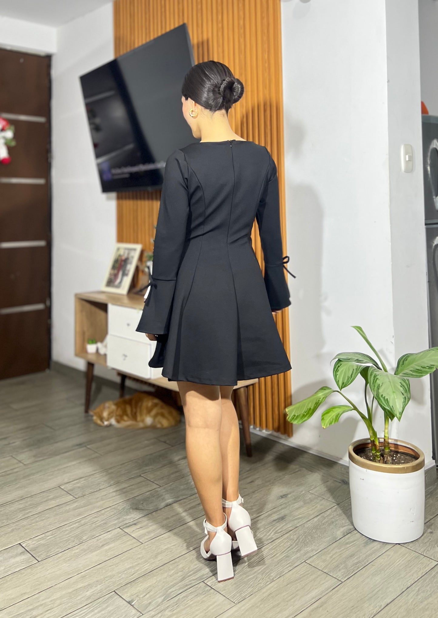 Vestido Eugenia - Negro