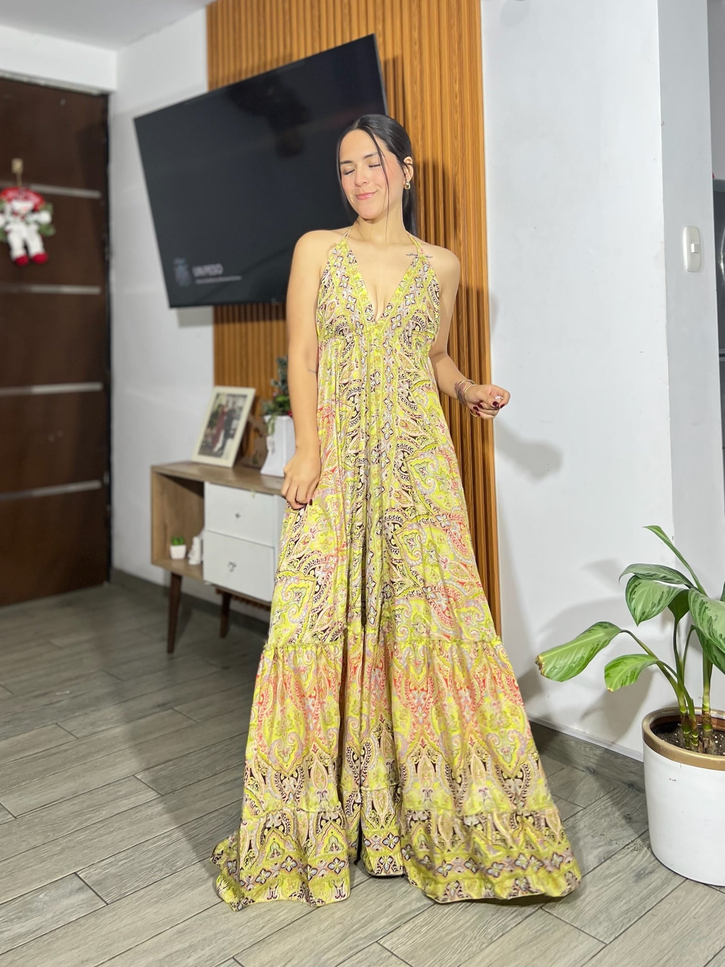 Vestido Alisha - Limón