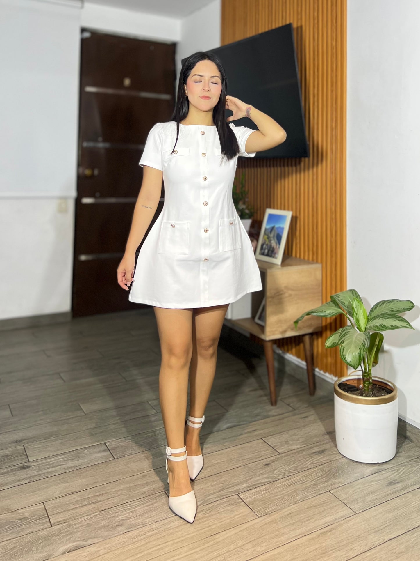 [NEW] Vestido Matilda - Blanco
